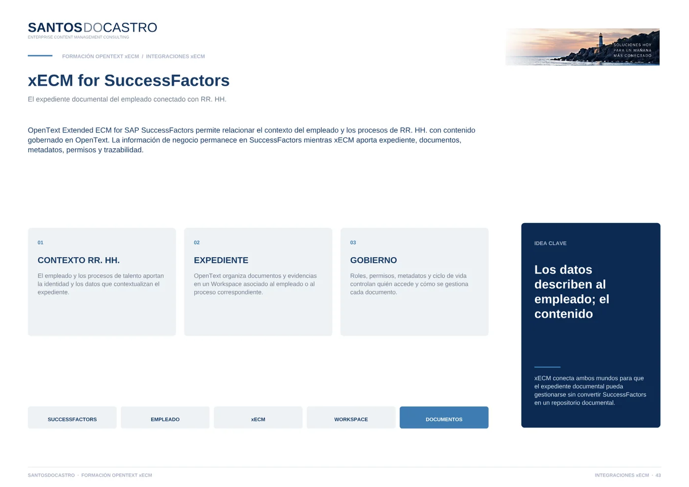 Previsualización de FORMACIÓN OPENTEXT / OTRAS INTEGRACIONES xECM