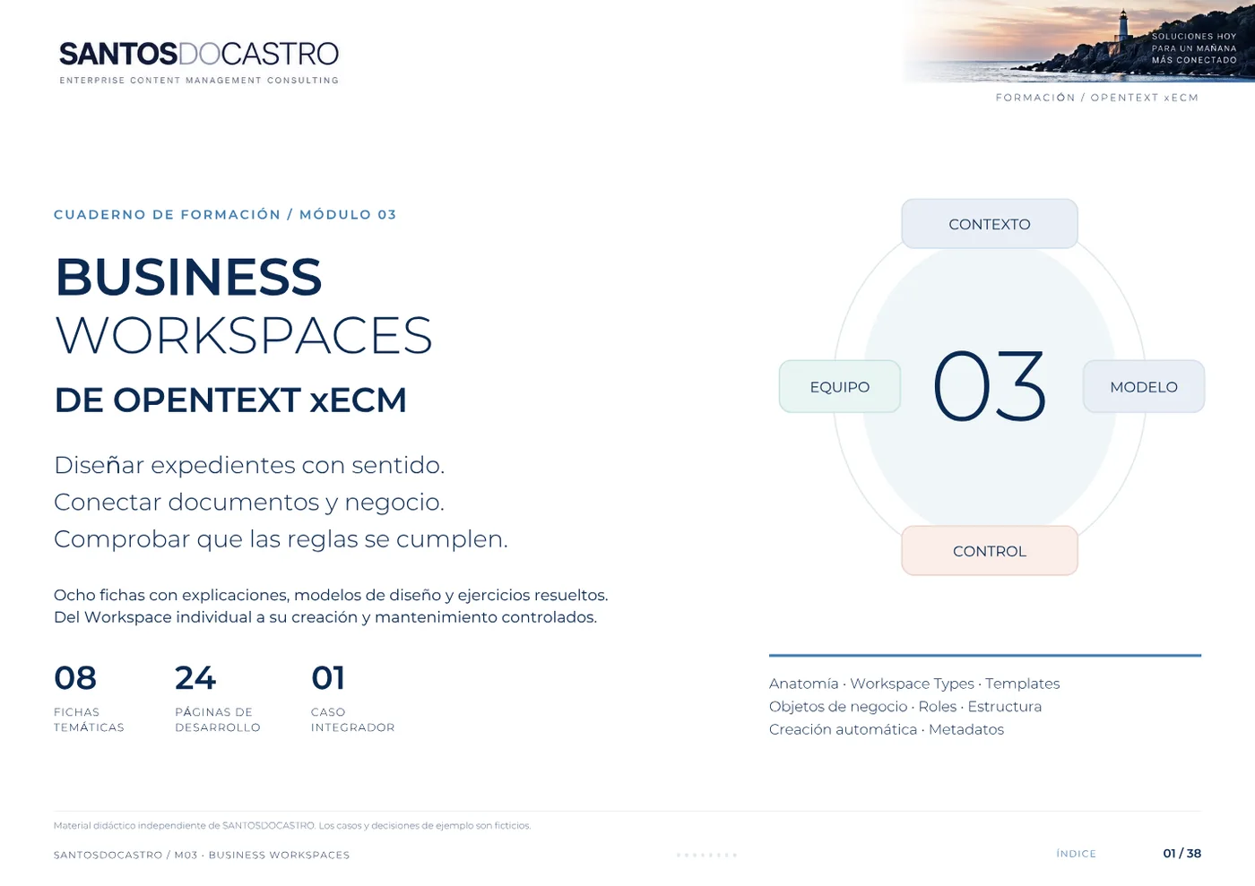 Previsualización de MÓDULO 03 - BUSINESS WORKSPACES